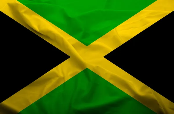 Bandeira da Jamaica — Fotografia de Stock