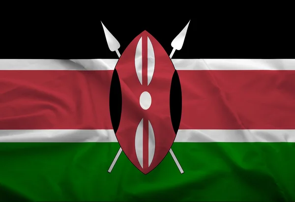 Прапор Kenyai — стокове фото