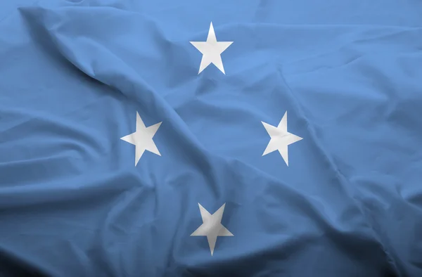 Vlag van Micronesia — Stockfoto