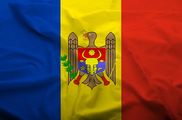 Moldavia Bandera — Foto de Stock
