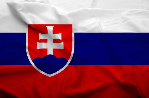 Eslovaquia Bandera — Foto de Stock