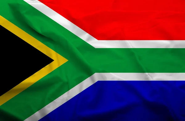 Vlag van Zuid-Afrika — Stockfoto