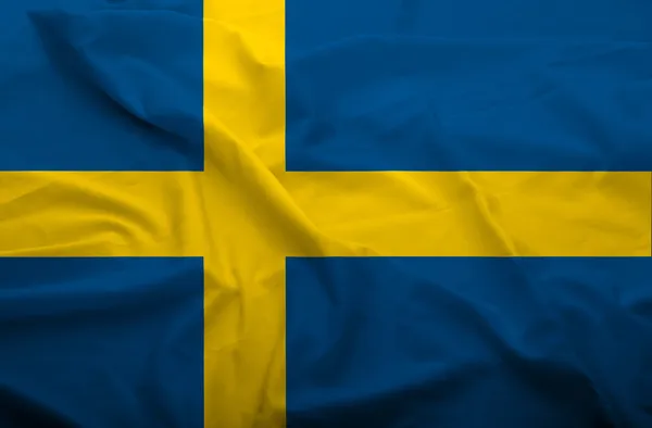 Sweden flag — Stock Photo, Image