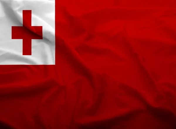 Tonga-Flagge — Stockfoto