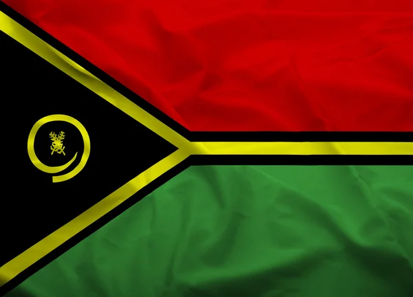 Flaga Vanuatu — Zdjęcie stockowe