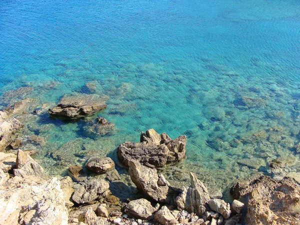 Море и камни Стоковое Изображение