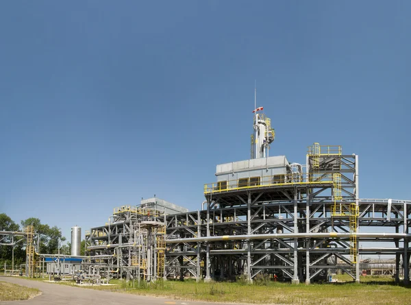 Refinería de Gas vista de la mañana —  Fotos de Stock