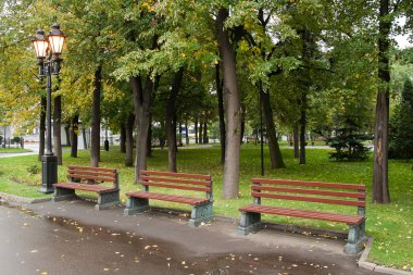 Sokak Aydınlatma fener. Moscow, Rusya Federasyonu