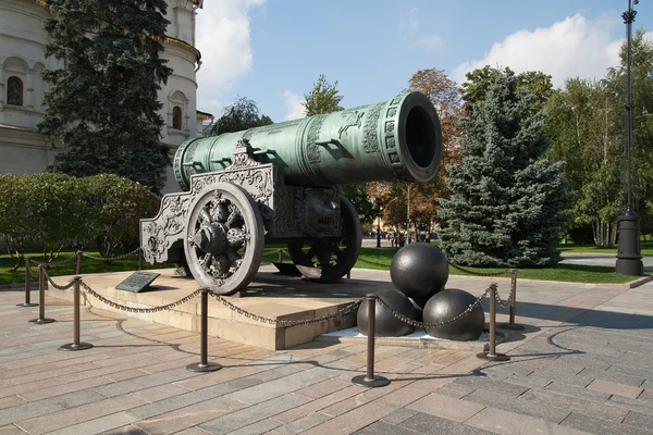 Moskova'daki kremlin, Çar cannon — Stok fotoğraf