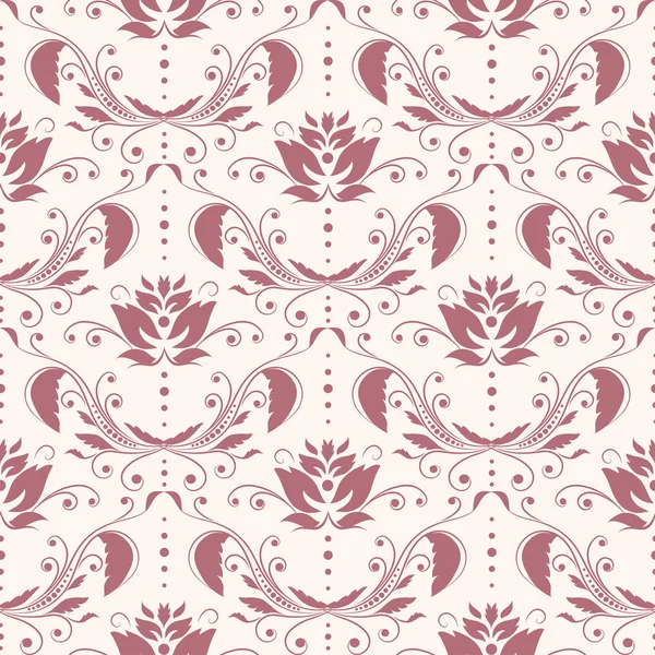 Vector flower seamless pattern element. Texture for backgrounds. — Stock Vector