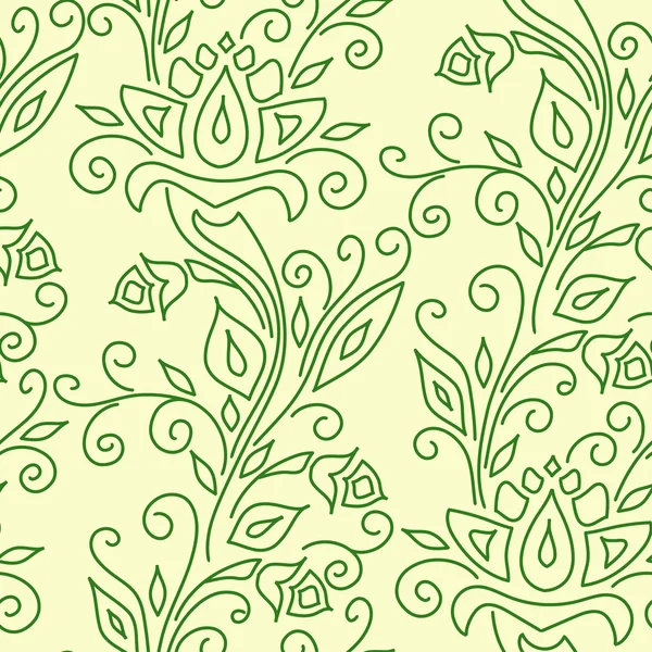 Fondo de pantalla abstracto con patrón de flores — Archivo Imágenes Vectoriales