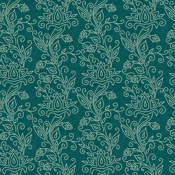 Fondo de pantalla abstracto con patrón de flores — Archivo Imágenes Vectoriales