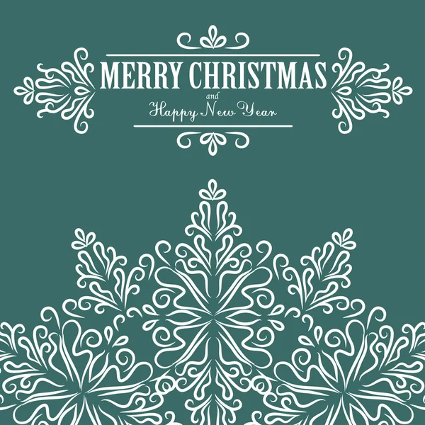 Vintage Noel arka plan için davet