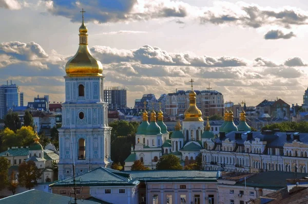 Centro Histórico Kiev Catedral Santa Sofia Fotografia De Stock