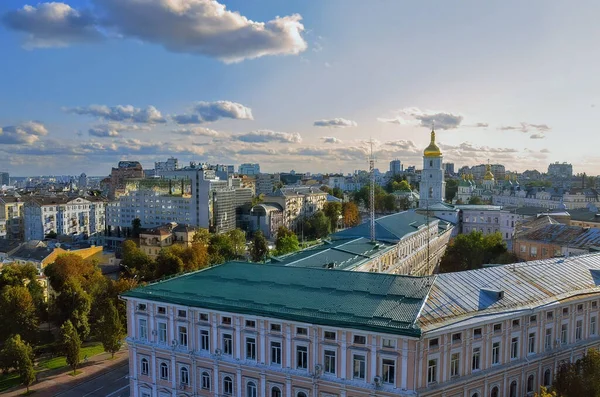 키예프의 중심지 소피아 대성당 스톡 사진