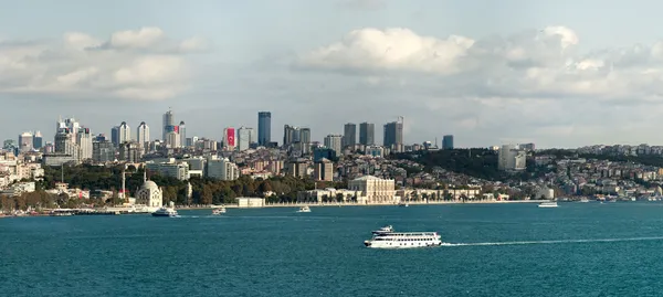 Istanbul financial center view — Stock Photo, Image