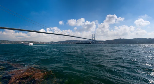 Istanbul bosphorus bridge wiev — Stock Photo, Image