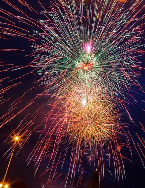 Fuegos artificiales — Foto de Stock