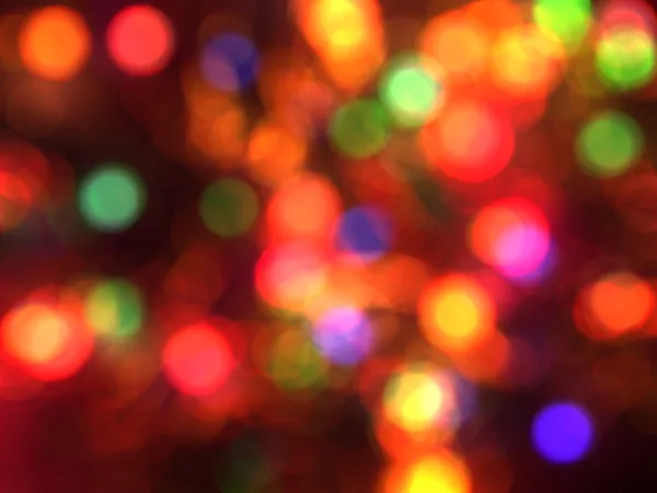 Blurred christmas lights background. — Stock Photo, Image