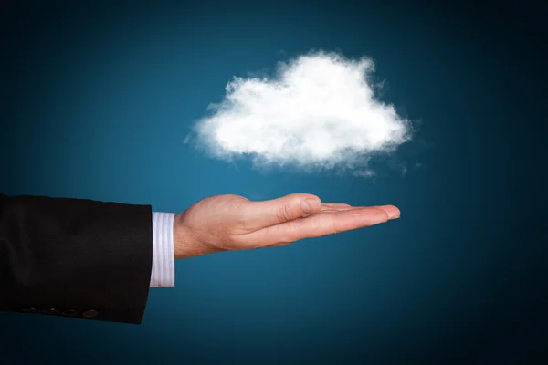 Il cloud computing — Foto Stock