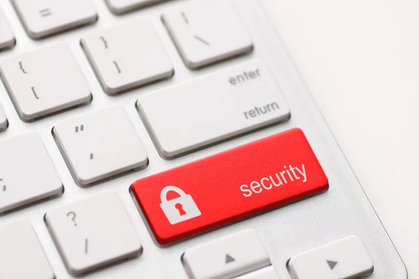 Security button key — Stock Photo, Image