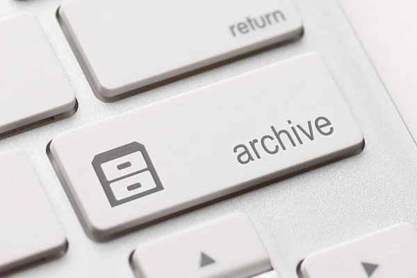 Archive enter key — Stock Photo, Image