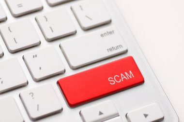Scam Computer Key clipart