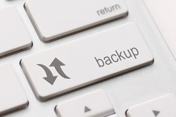 Sleutel back-computer — Stockfoto