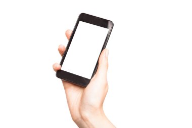 akıllı telefonlar izole tutan eller
