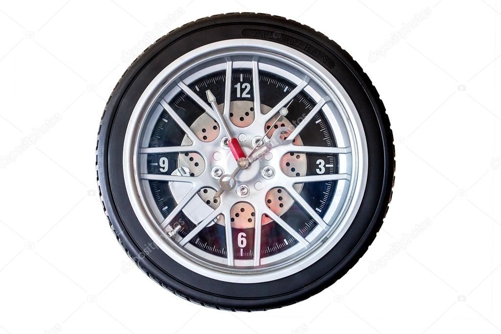 Tire clock.