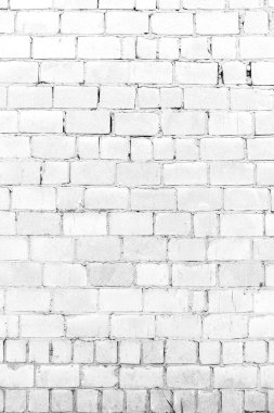 Beyaz tuğla duvar arkaplanı