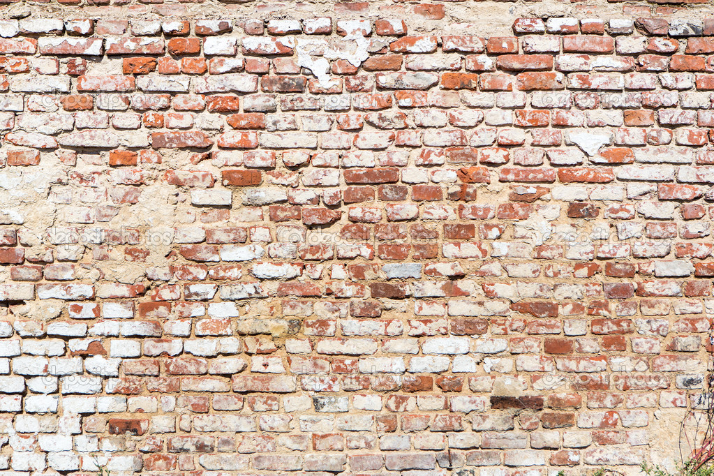 brick wall with vintage look