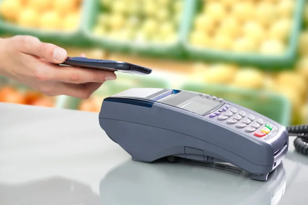 NFC - Near field communication — Stock Photo, Image