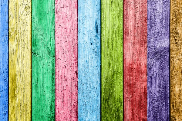 Fondo de madera colorida — Foto de Stock