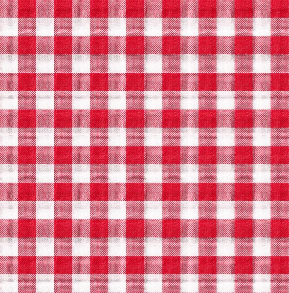 Red and white tablecloth texture wallpaper — Stock Photo, Image