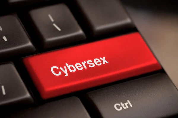 Sex button on keyboard — Stock Photo, Image