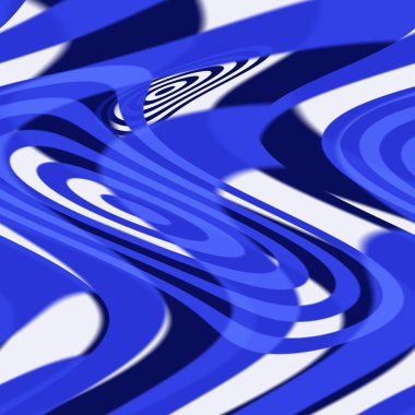 Çemberli soyut mavi arkaplan