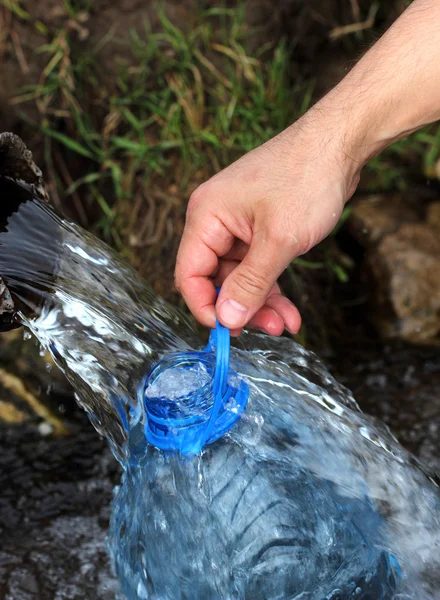 At the Spring — Stock Photo, Image