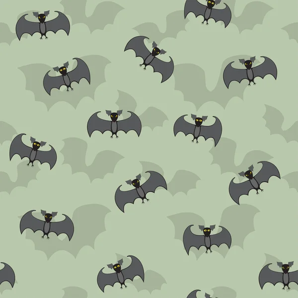 卡通蝙蝠无缝 — 图库矢量图片
