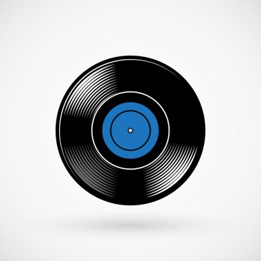 Retro vinil kaydı