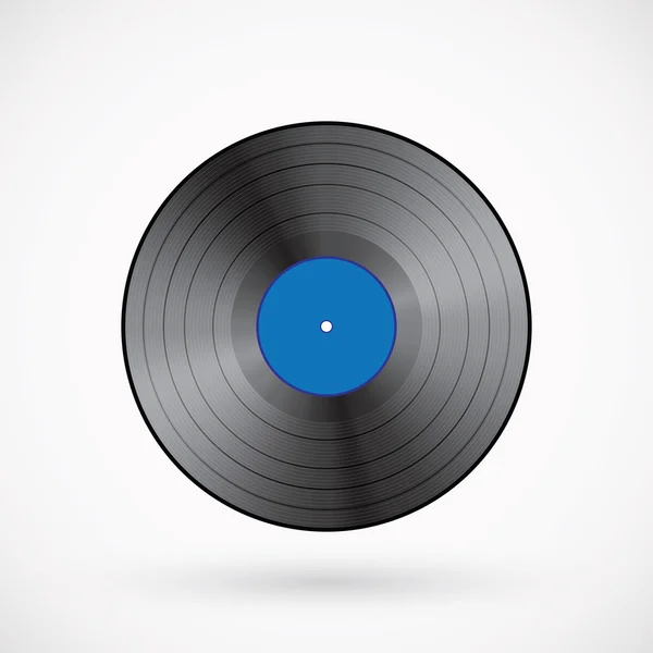 Retro Vinyl Record — Stockvector