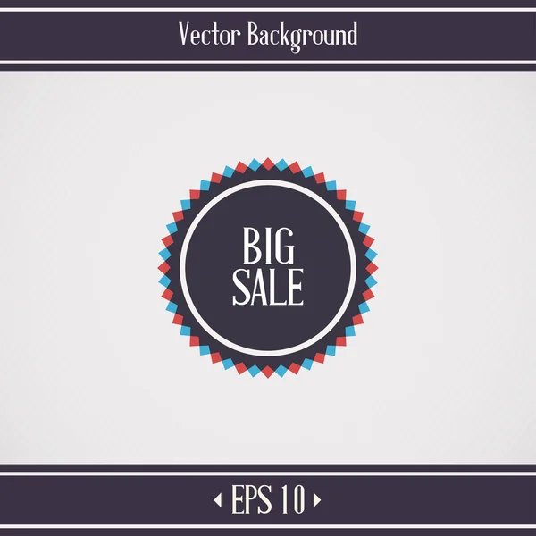Sale Banner — Stock Vector