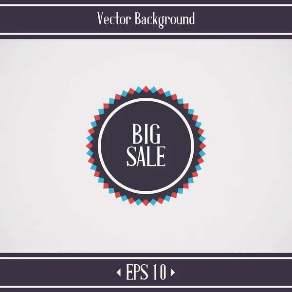 Banner de venta — Vector de stock