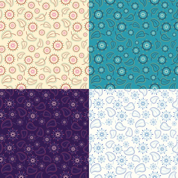 Floral Seamless Texture — Stock Vector