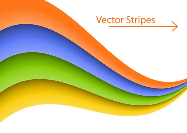 Vektorstreifen Hintergrund — Stockvektor