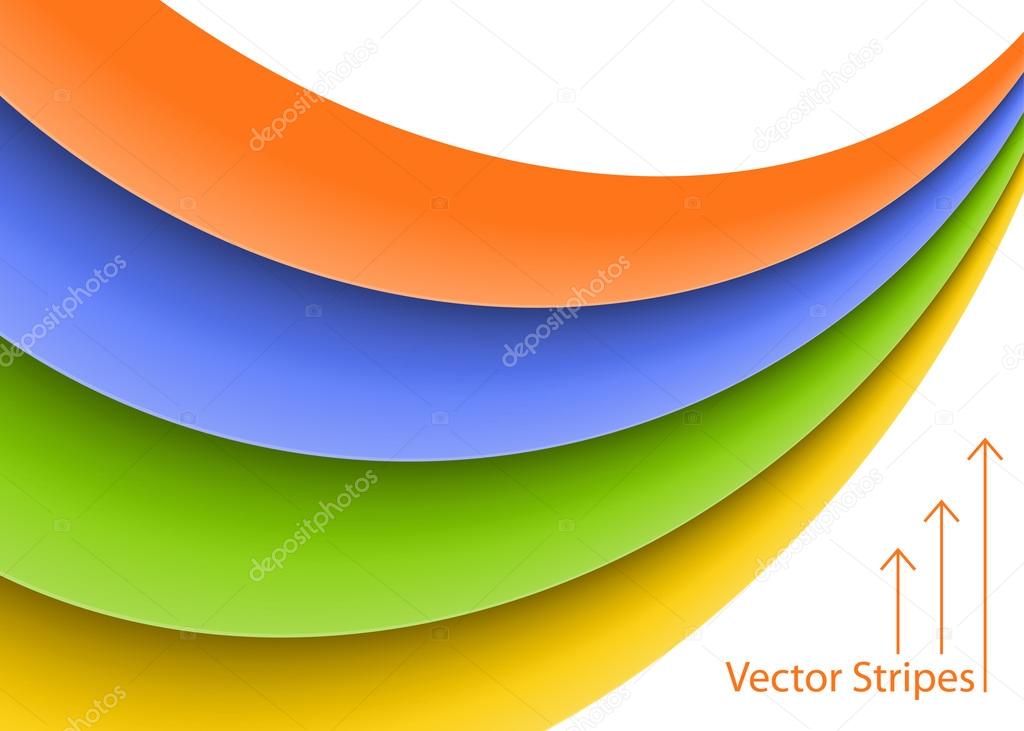 Vector Stripes Background — Free Stock Vector © Roman_Volkov #45236759