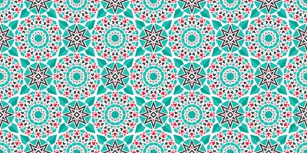 Vector grens Arabisch patroon Stockvector