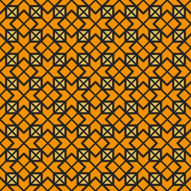 Vektör Asya Geometrik Deseni