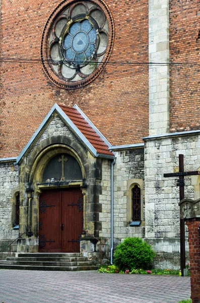 Entrada para a igreja — Fotografia de Stock