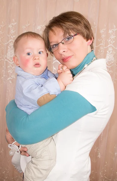Mama i syn — Zdjęcie stockowe